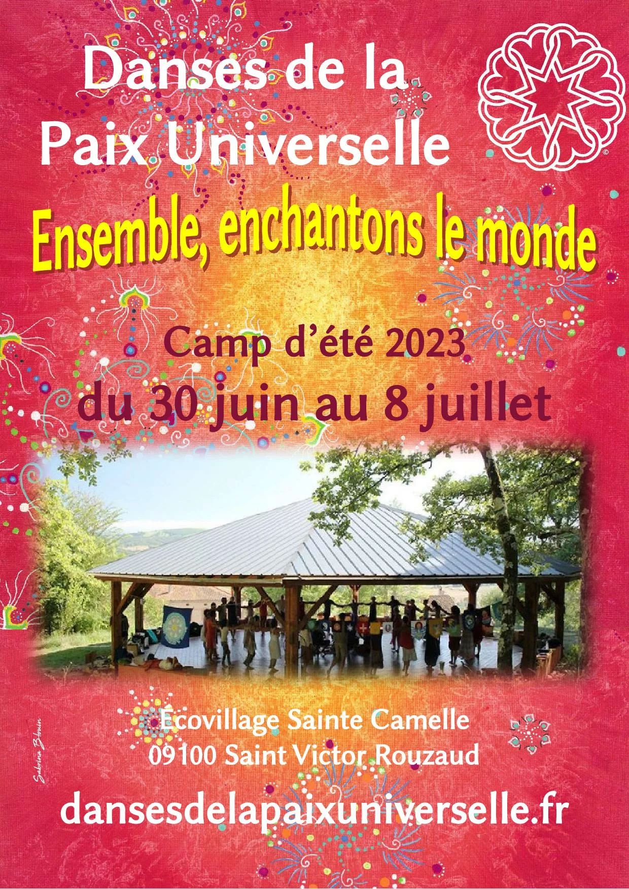 Camp d'été des Danses de la Paix Universelle - du 30 juin au 08 juillet 2023 3 camp 2023 visuel V2