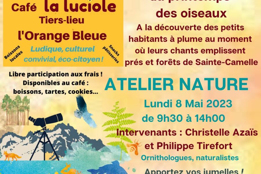 Atelier nature mai 2023