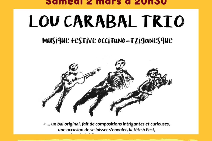 Carabal Trio concert bal