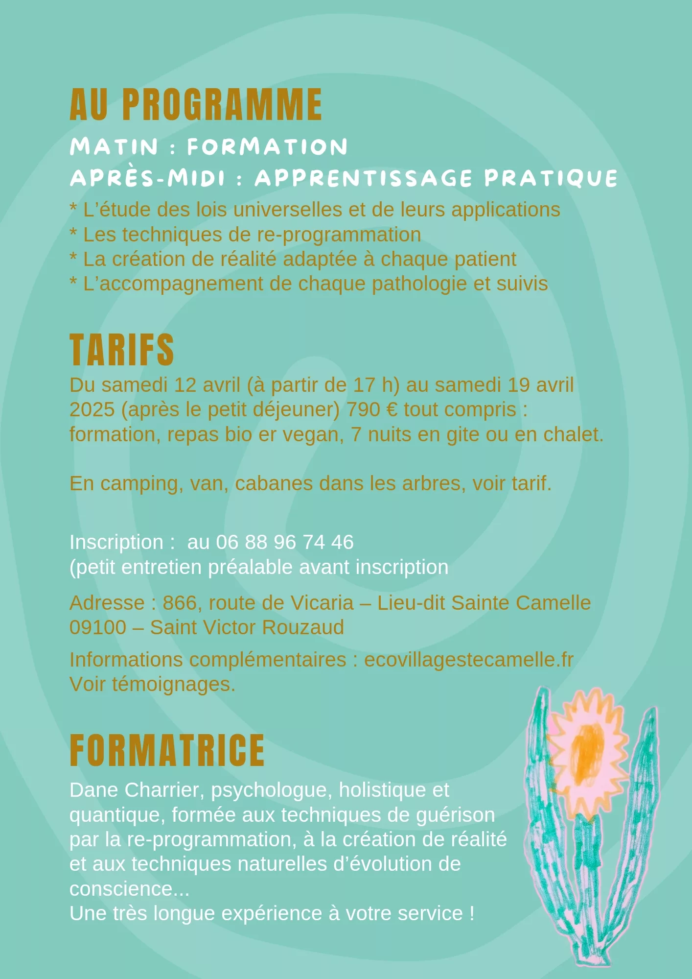 flyer therapeutes verso