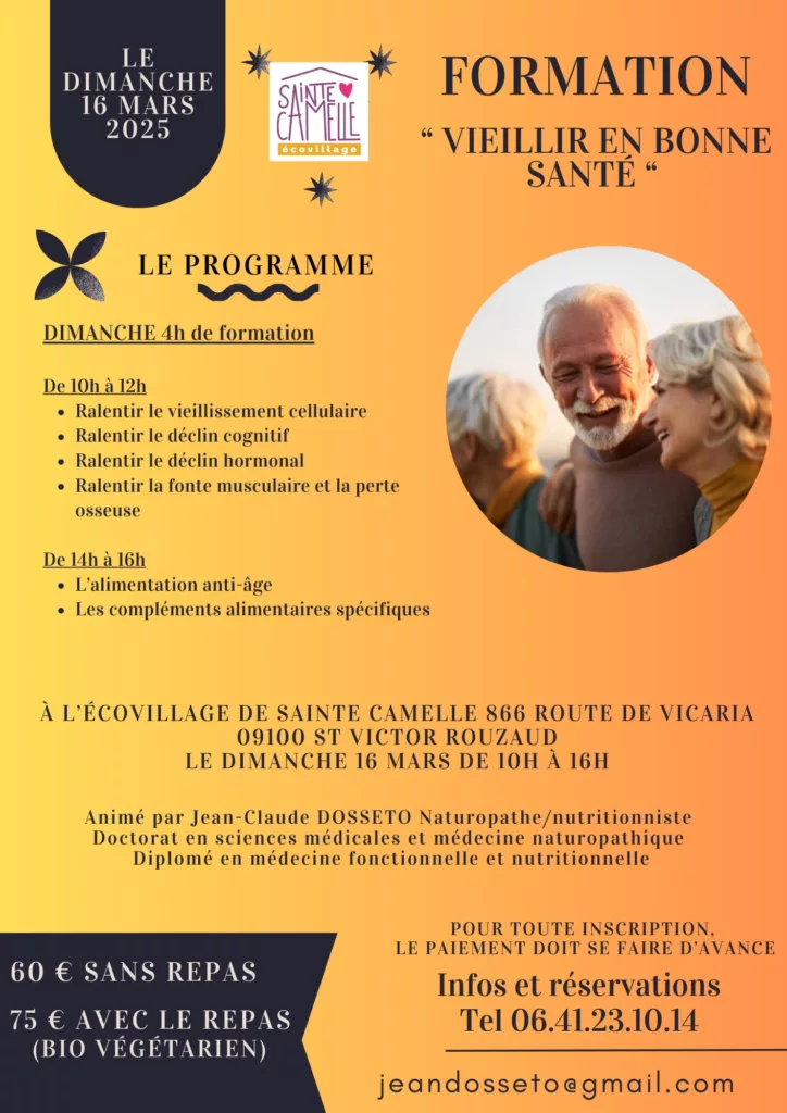 Formation vieillir en bonne sante