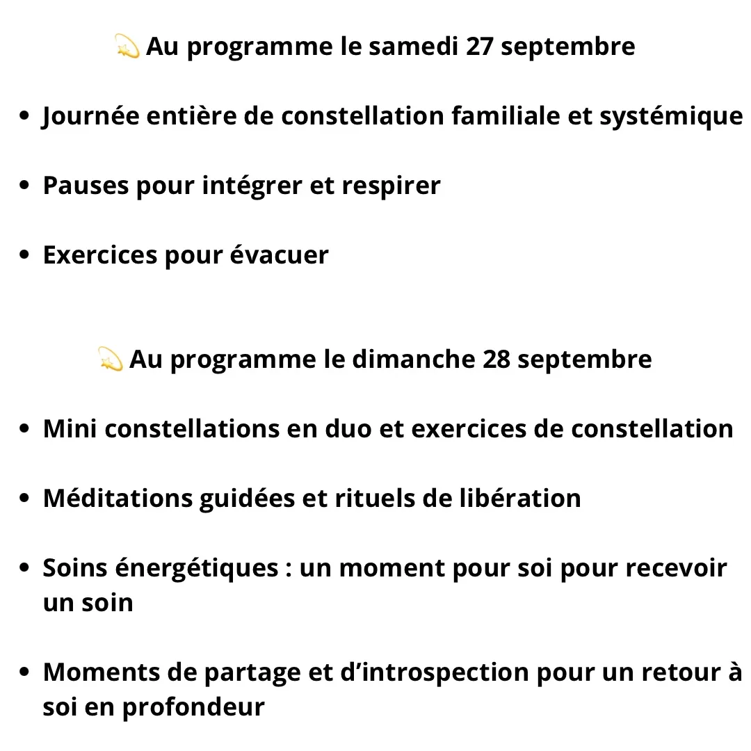Constellation familiale - Cercle de femmes : 27 et 28 septembre 2025 2 Fly Hair de Vie V2 2
