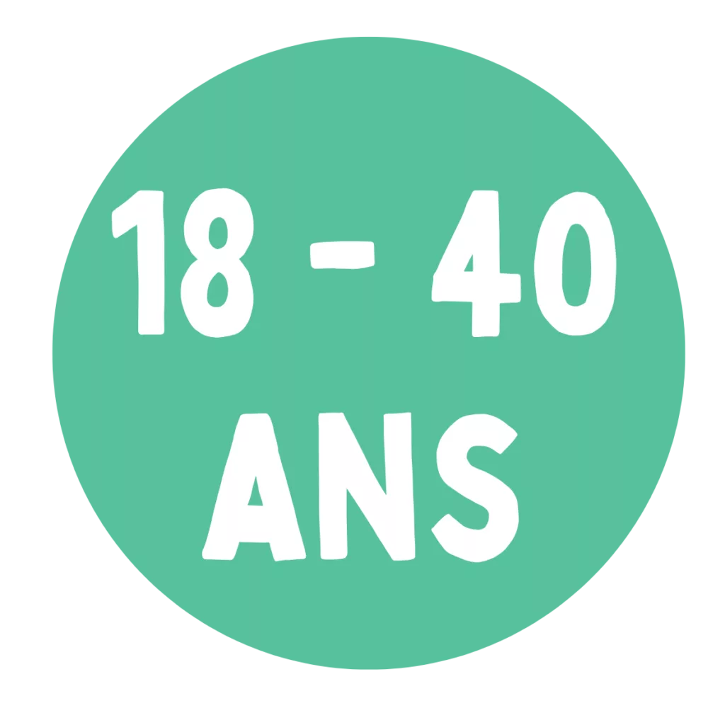 18 40 ans